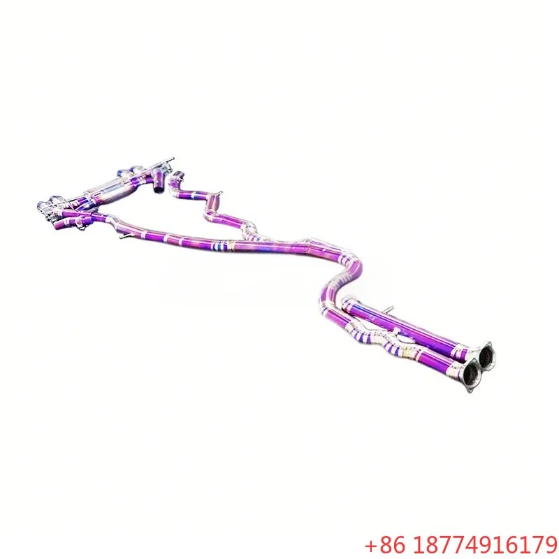 

OEM Equal Length Midpipe Exhaust Pipes for M2c/m2 M3 M4 Competition F80 F87 F8X 3.0t Valvetronic Titanium Catback With Tips