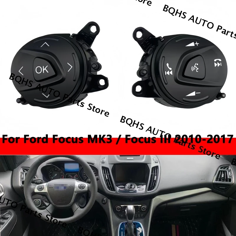 

Многофункциональный переключатель кнопки рулевого колеса Focus для Ford Focus MK3/ Focus III 2010 2011 2012 2013 2014 2015 2016 2017