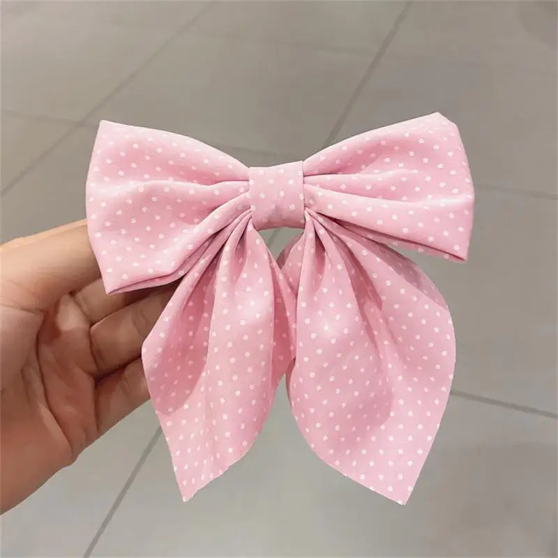 Wave Point Bow Hairpin Ponytail Hairpin Hairpin Clip Super Fairy Headdress Hair Accessories