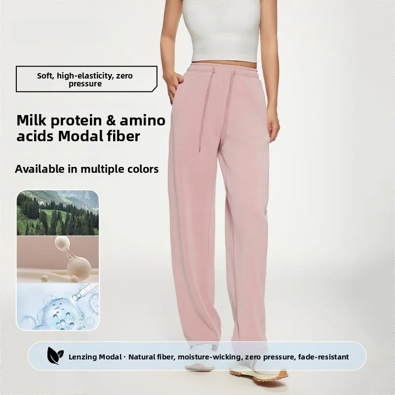 

Lanjing Sle женские утягивающие гигиенические брюки, повседневные свободные брюки из полиэстера с талией, зимняя коллекция 2023.