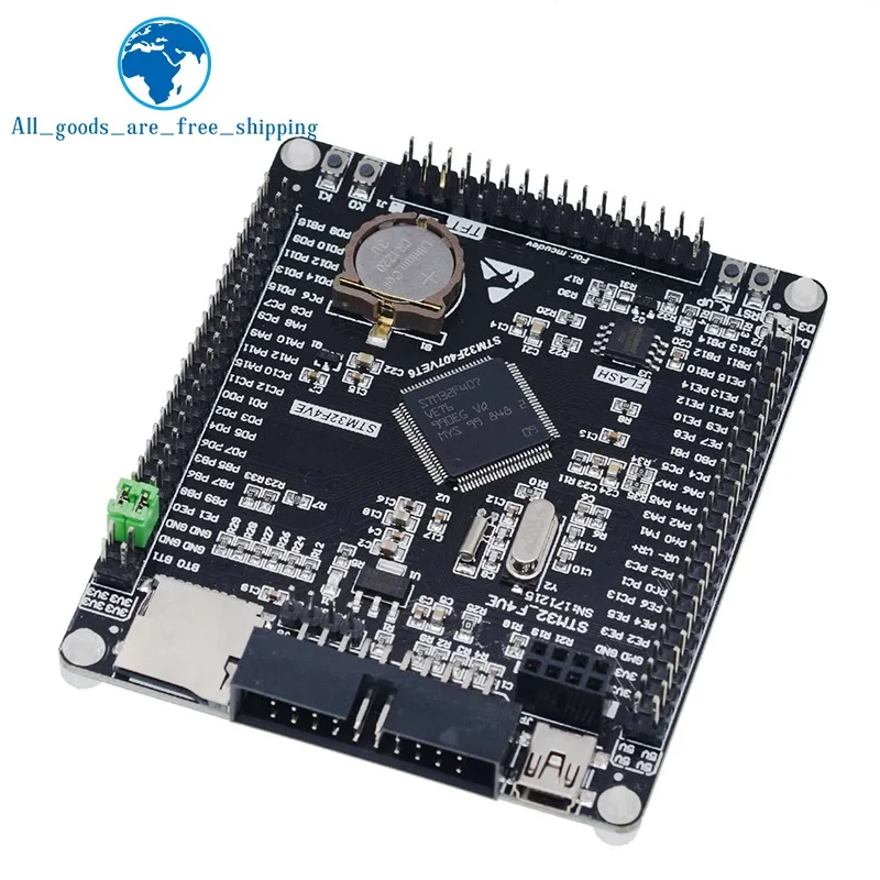 Imagem -05 - Placa de Desenvolvimento Stm32f407vet6 Cortex-m4 Stm32 Aprendizagem do Sistema Mínimo Board Arm Núcleo Board