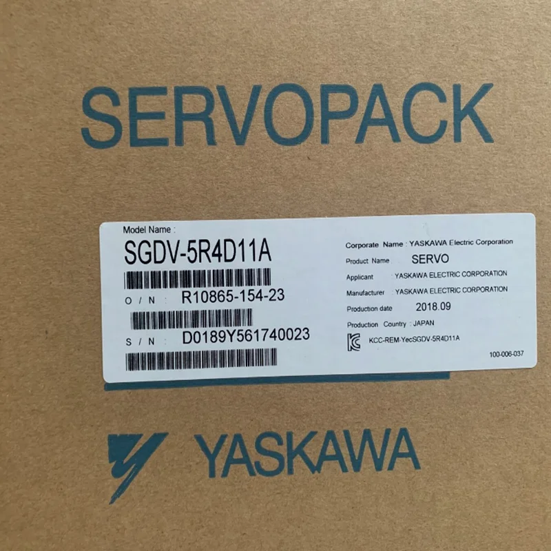 New Yaskawa SGDV-5R4D11A Servopack SGDV5R4D11A 1 Year Warranty