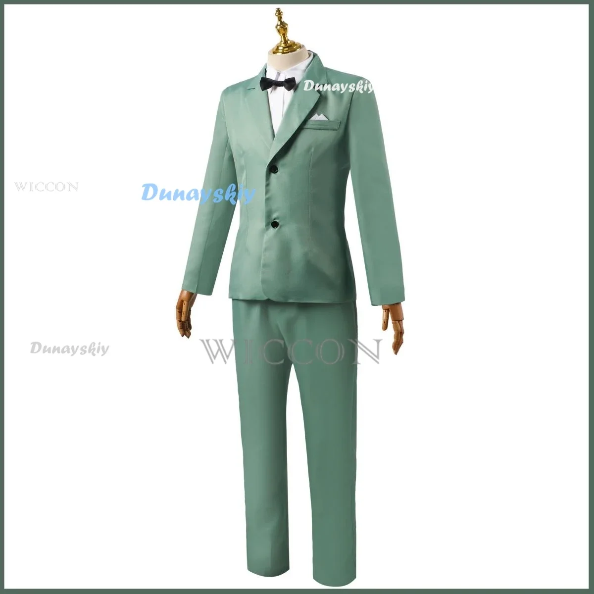 CosplayAnime Season 4 Hunting Mushitarou Oguri Cosplay Costume Wig Green Uniform Full Set Adult Man Carnival Suit