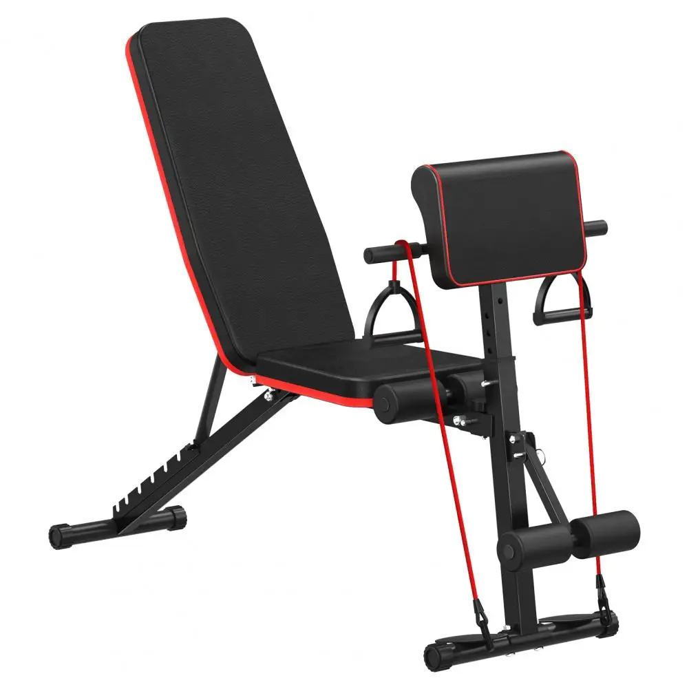 Adjustable Weight Bench, Multi Gears Adjustment Workout Bench for Home Gym, Foldable Incline Decline Flat Exercise Bench for Ful