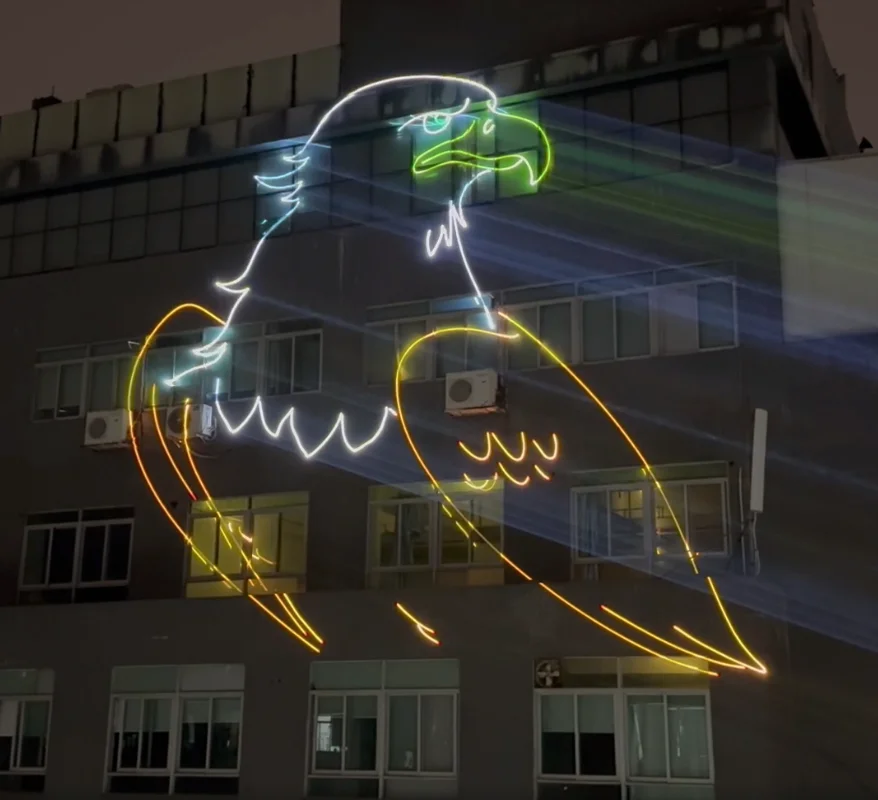 

Профессиональный лазерный проектор RGB с полноцветной анимацией 10W 15W 20W для сцены и диджеев