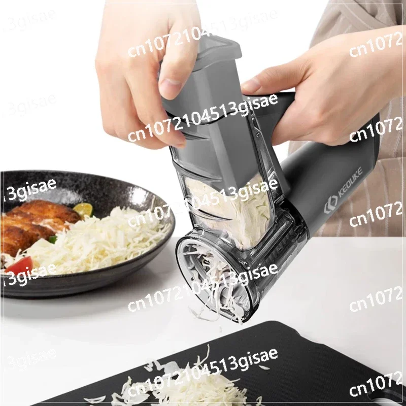 

Electric Handheld Light Food Cooking Machine Salad Cutting Artifact Multifunctional Roller Shredding and Slicing Machine