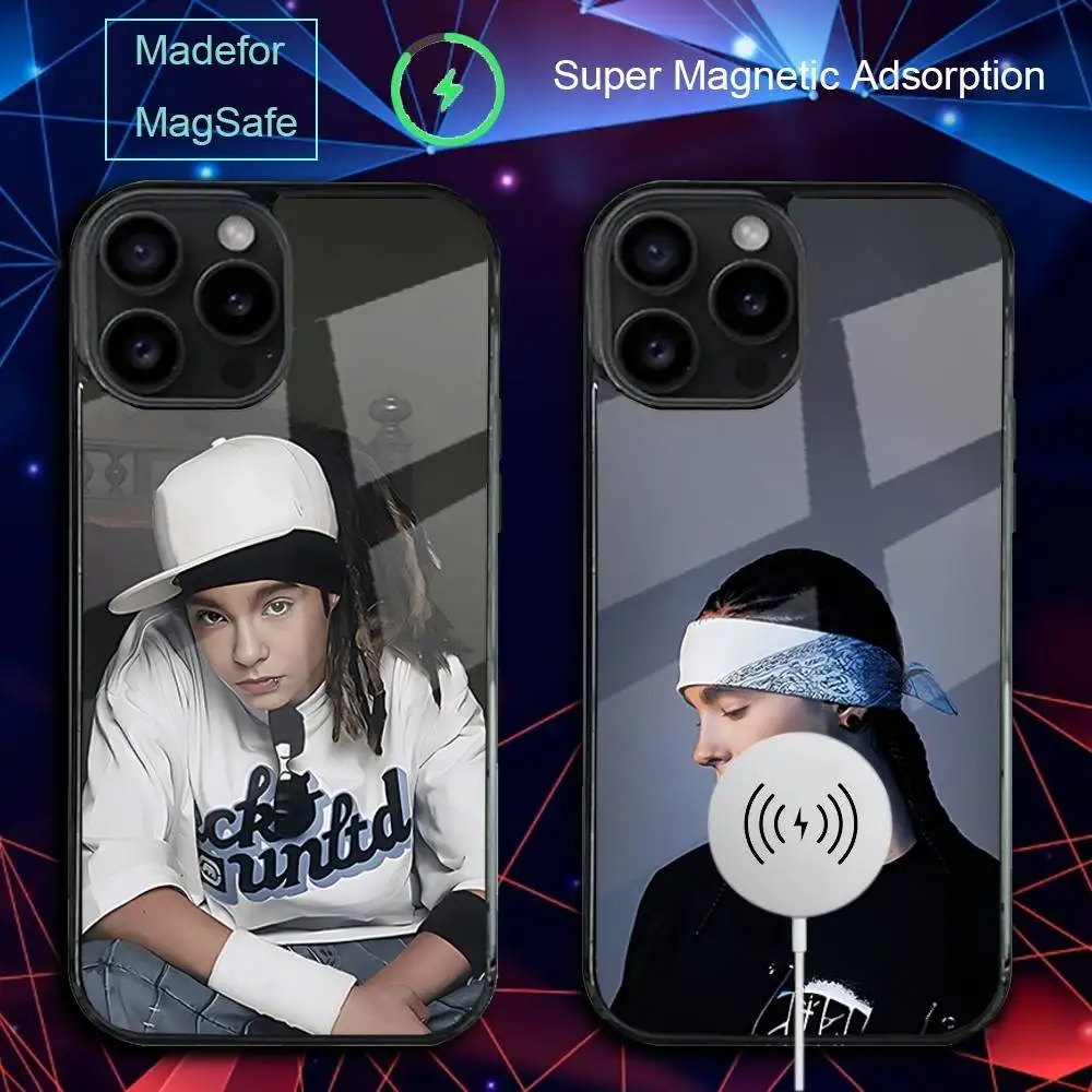 

Tom Guitarist K-Kaulitz Phone Case For iPhone 17,16,15,14,13,12,11,Pro,Max,Plus,Mini,SE4,E Magnetic Magsafe Wireless Charging