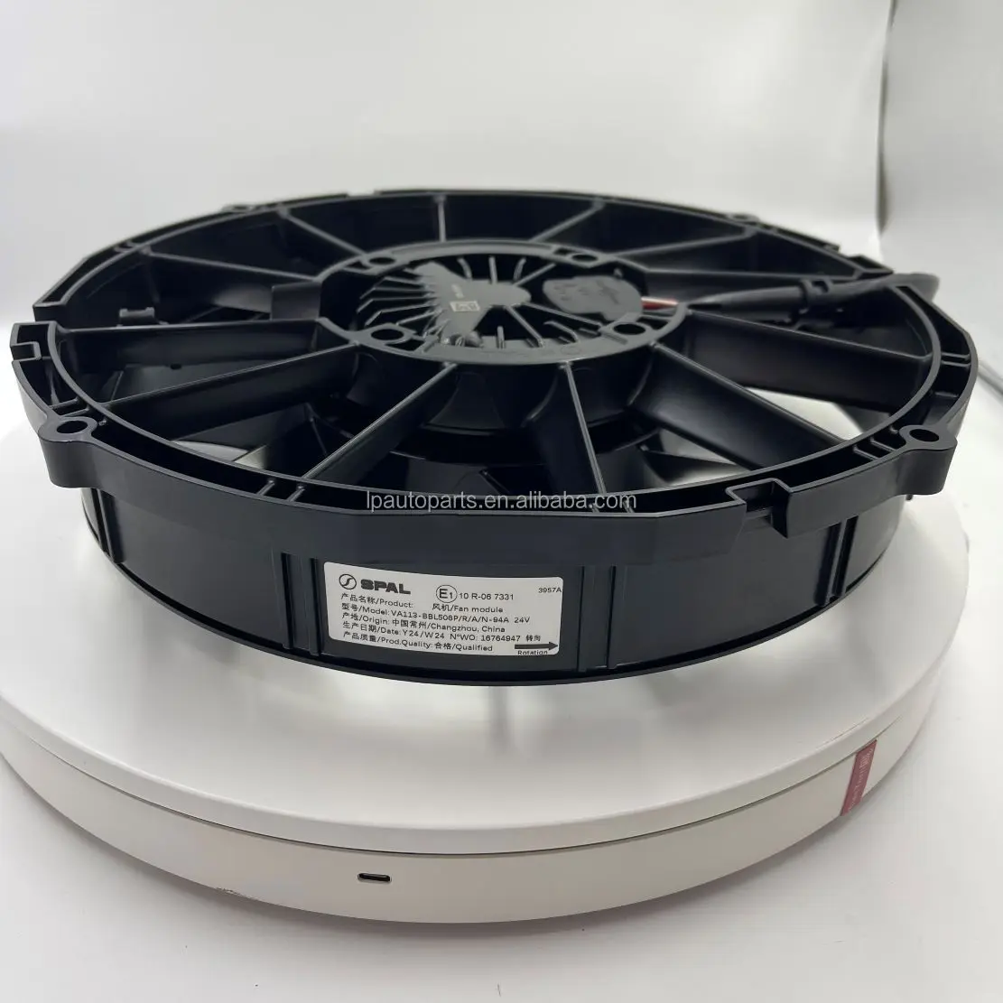 Original Spal VA89-ABL320P/R/A/N-94A 12V High Performance Brushless Axial Fans  for  Vehicle Radiator Cooling