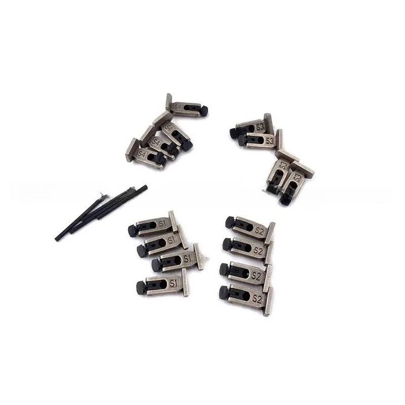 S1 S2 S3 S4 Plate Lock Die For Hot Stamping Machine Die Lock With Key Cutting Machine Gilding Press Machine Spare Parts