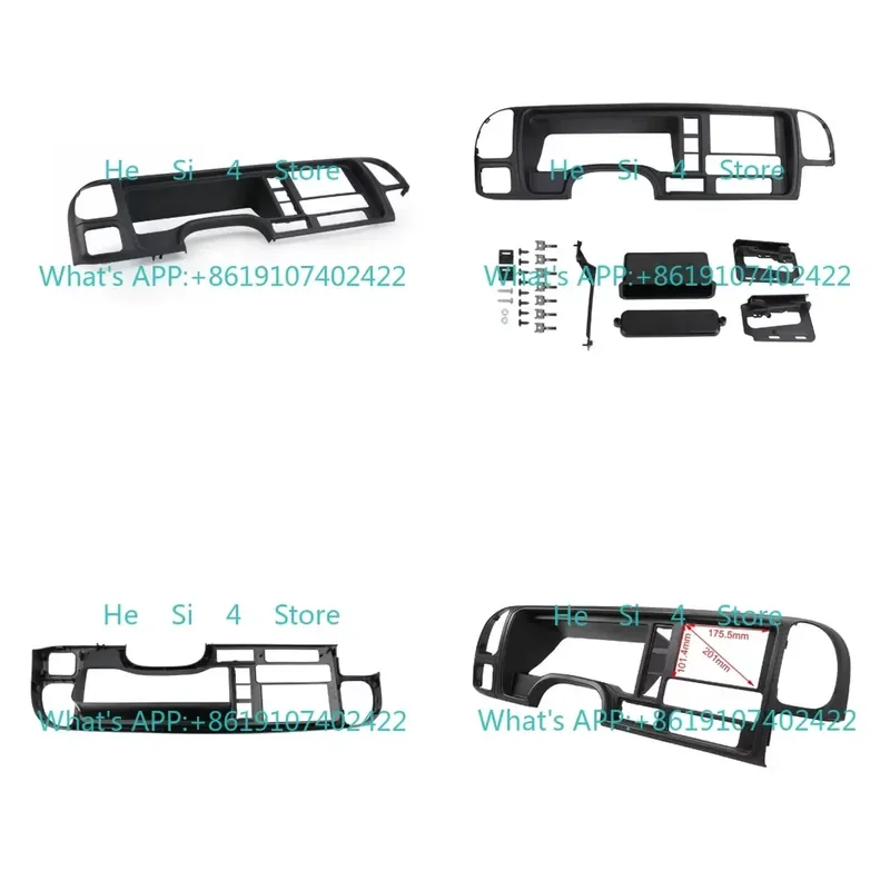 A Set of Dashboard Insert Clip Dashboard for 1995-2002 SUV Truck