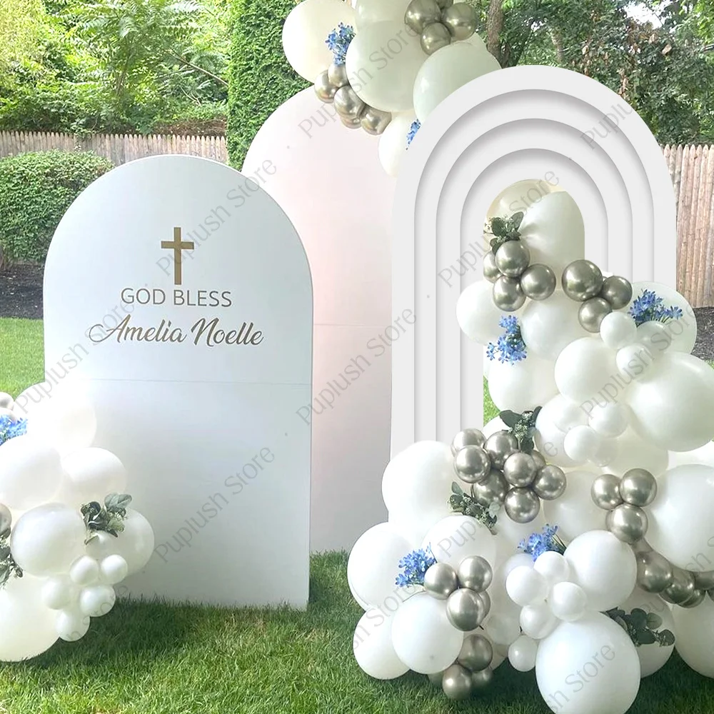 170 センチメートル段ボールカットアウト装飾大グラデーションカラーアーチ背景ベビーシャワー誕生日ウェディングパーティーの装飾写真小道具