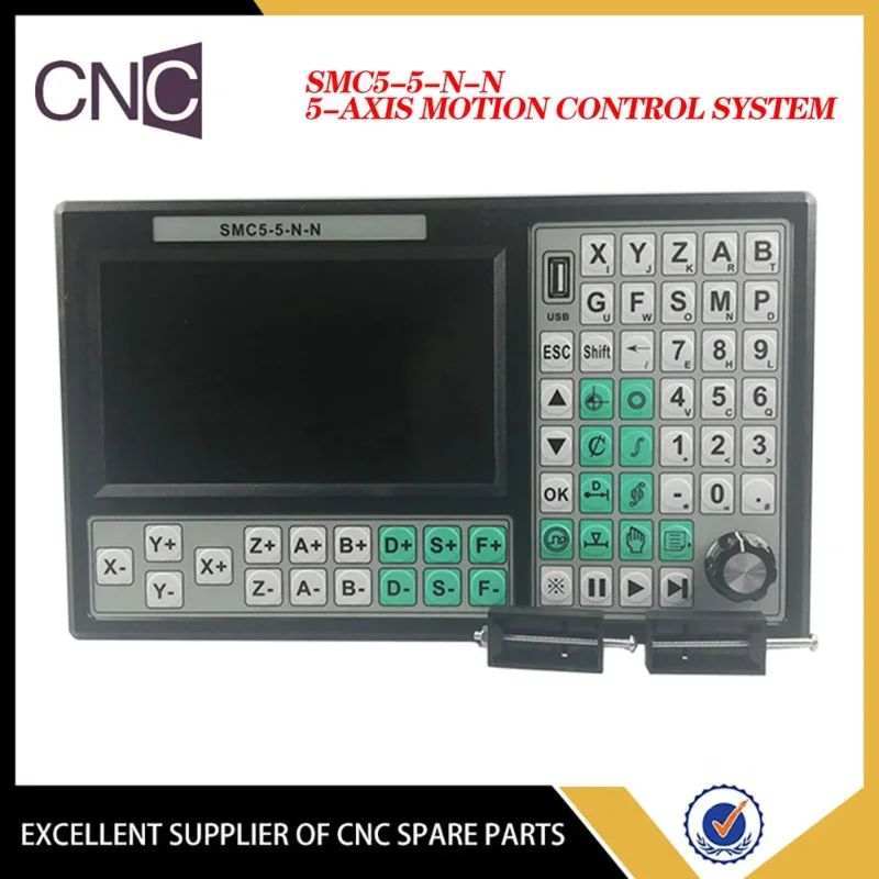 

CNC controller instead of Mach 3 USB Motion card Offline control 5 Axis 500KHz 7inch Screen 3d printing Wood machine