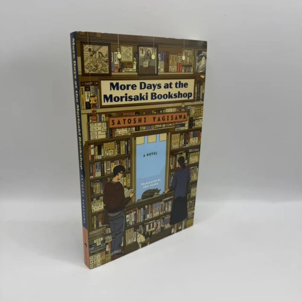 Livraria MoriSaki Conjunto de 4 livros da Satoshi Yagisawa Livraria de ficção de cura japonesa Histórias de vida Coleção completa