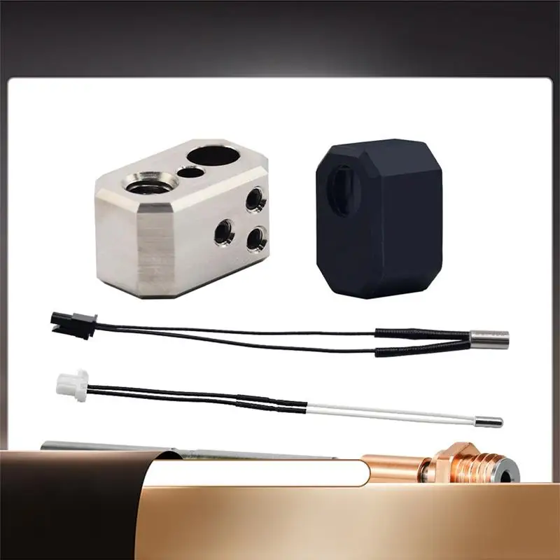 

N35R-для Prusa I3 MK4 экструдер Hotend нагревательный блок 24 В 40 Вт комплект нагревательных стержней для Prusa I3 аксессуары для 3D-принтеров