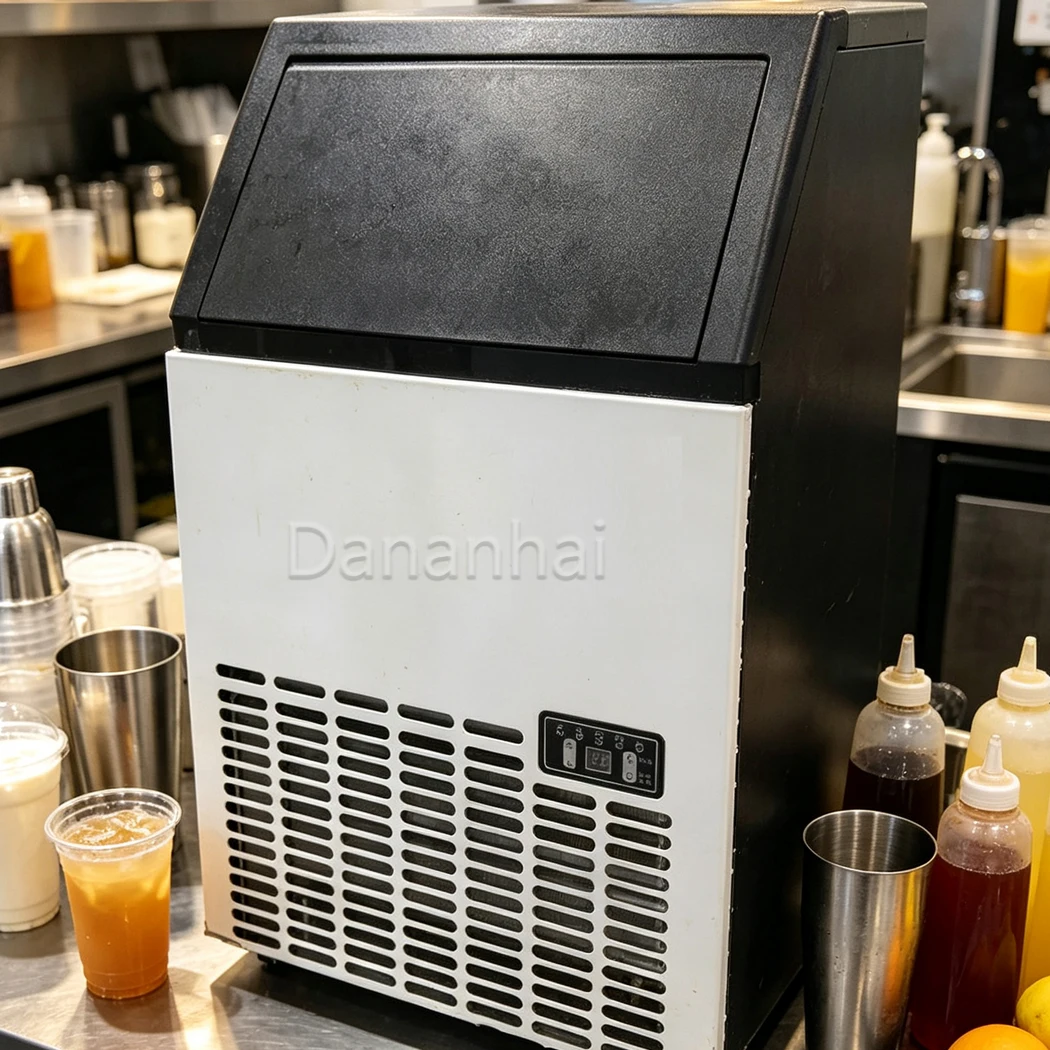 Mesin Pembuat Es Batu Komersia - Commercial Ice Maker ulasan dan harga