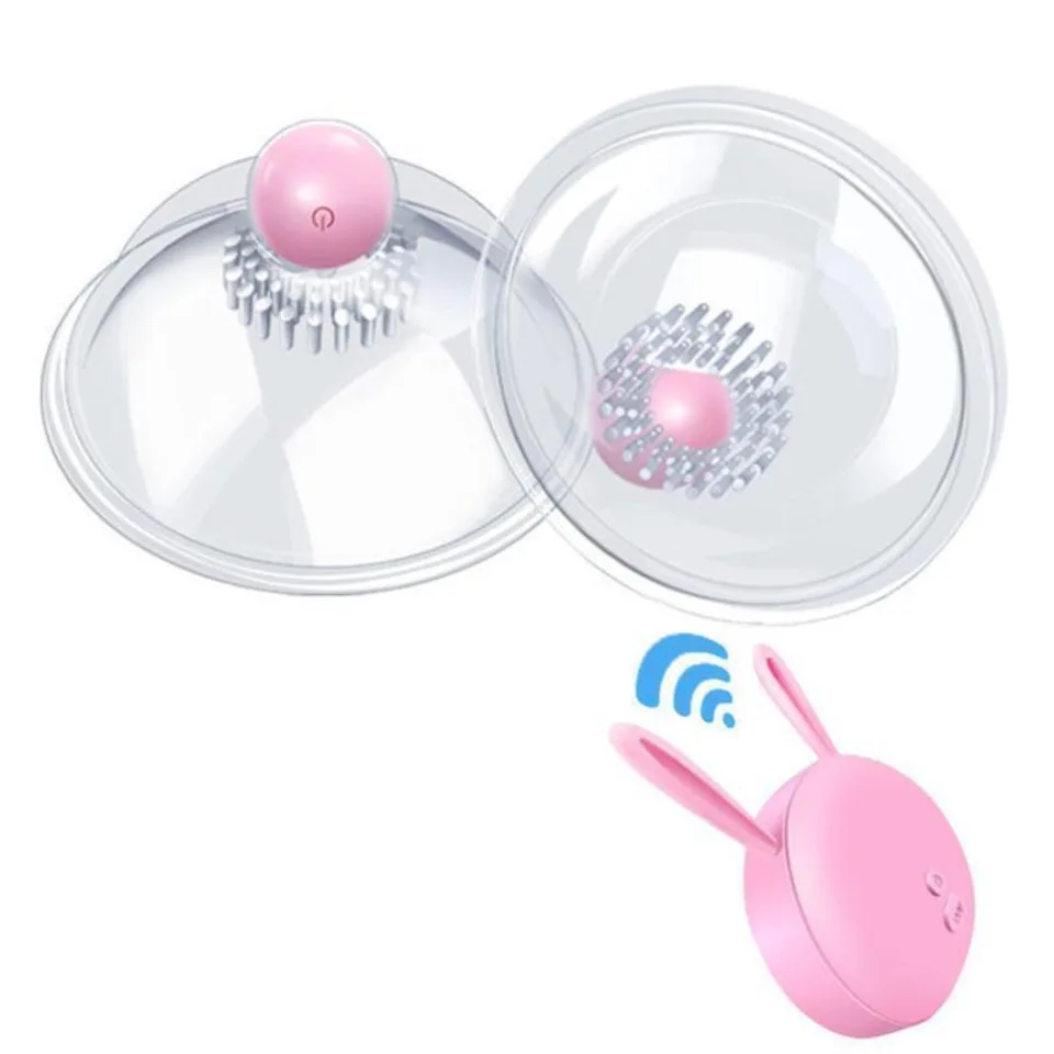 

Wireless Electric Suction Vacuum Pump Portable Breast Massage Instrumen Pump Enhancer Enhancement Device Chest Therapy Massager