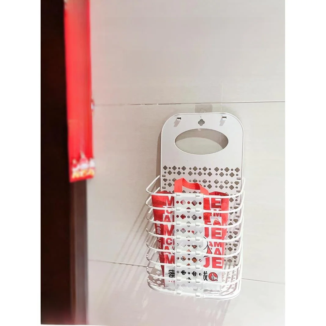 

Contactless Takeout Storage Rack Basket Entrance Door Stackable Delivery Holder Home Organization Utility Vintage Style