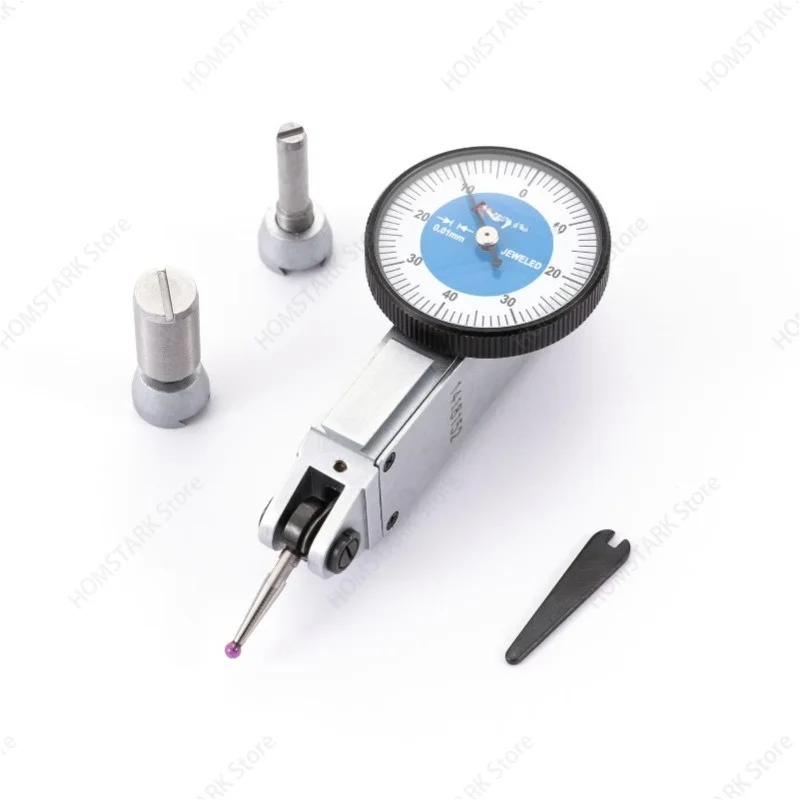 0‑0.8mm Jeweled Bearing Shock‑Resistant Dial Test Indicator with Calibration Certificate Precision Measuring Gauge