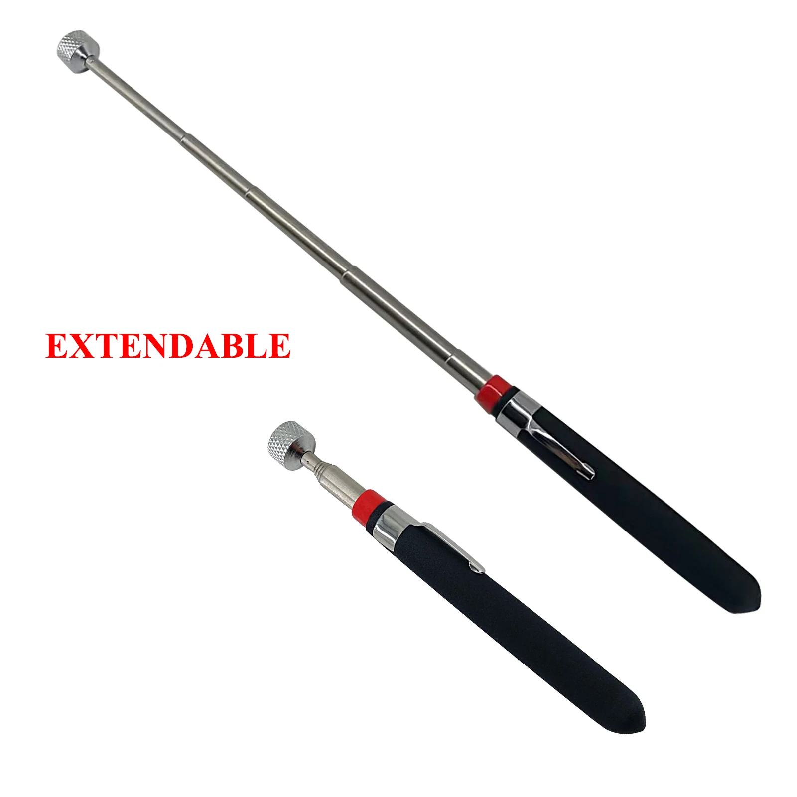 8Ib Metal retractable telescopic magnetic pickup without light auto repair tool