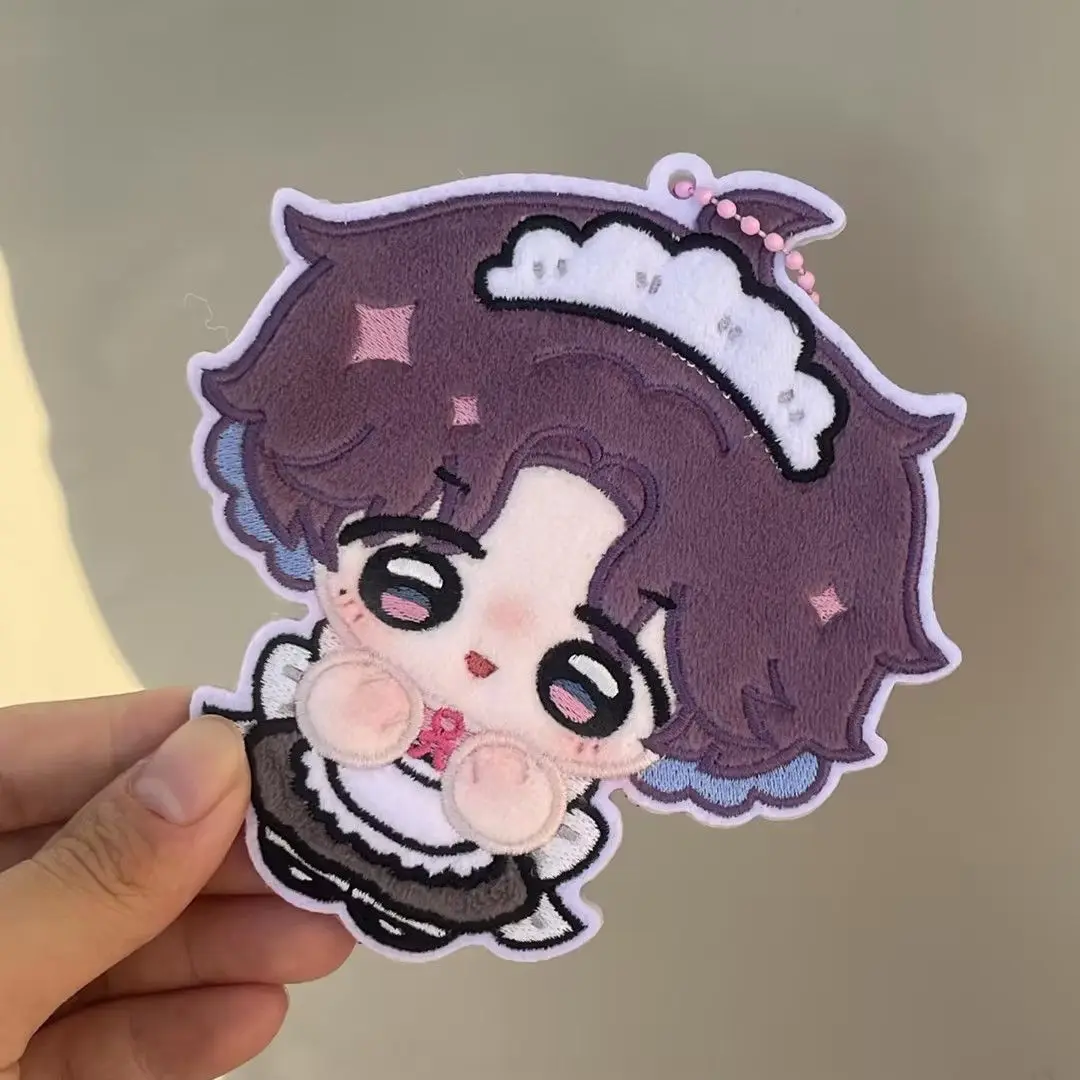 4 Uds Anime amor y espacio profundo Rafayel Xavier llavero de coche accesorios bolso de moda encanto mochila colgante llavero regalos para amigos