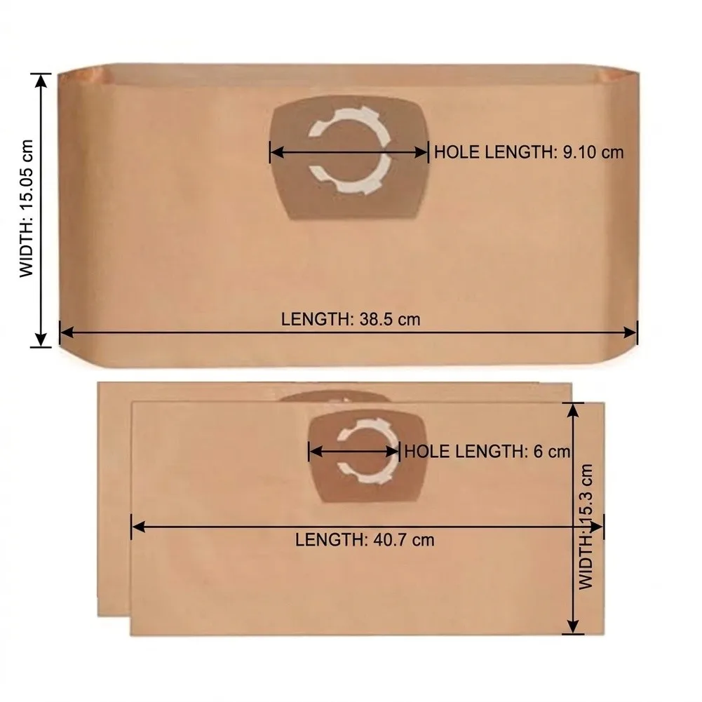 Multi-Layer Filtration Bags Vacuum Cleaner Bags For Home Air Quality Fine Dust for capture Strong Suction Maintenance