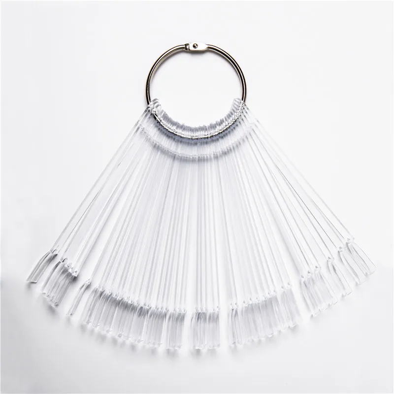 

Накладные ногти, поддельные цветные карты, прозрачное белое кольцо с пряжкой, инструменты для дизайна ногтей, инструменты для маникюра, аксессуары для ногтей