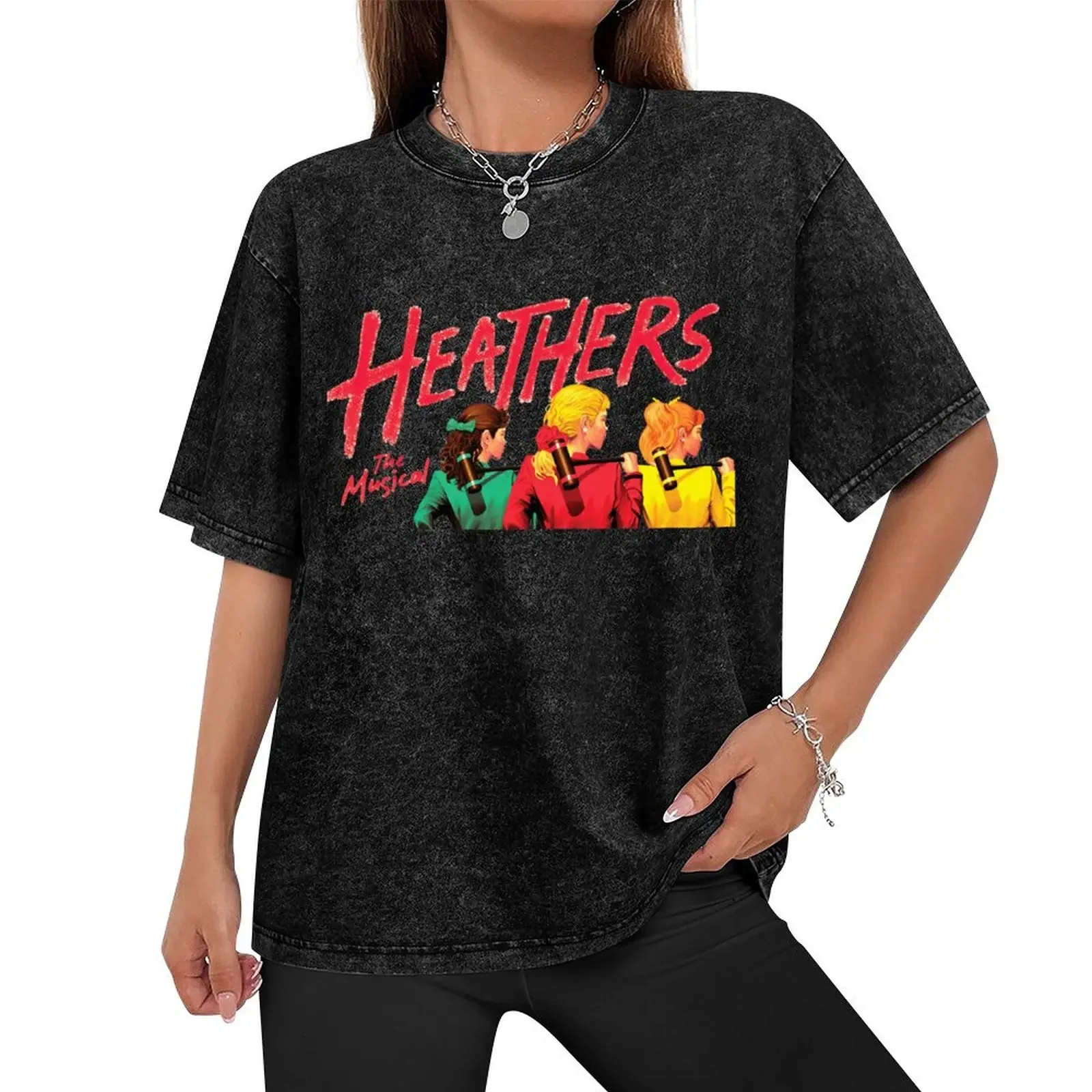 Heathers The Musical What's Your Damage? Classic T-Shirt vintage cute clothes plus size tops vintage clothes t shirt men