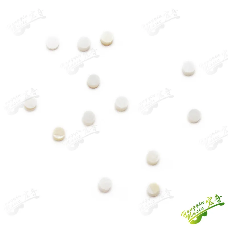 HUATOOL 10 Stück/Set Echte Farbige Abalone-Muschelklangpunkte Gitarrenzubehör Material Durchmesser 2mm/3mm/4mm/5mm/6mm – Detail 32
