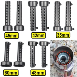 2 шт., универсальный глушитель для мотоцикла, 35 мм, 42 мм, 45 мм, 48 мм, 60 мм