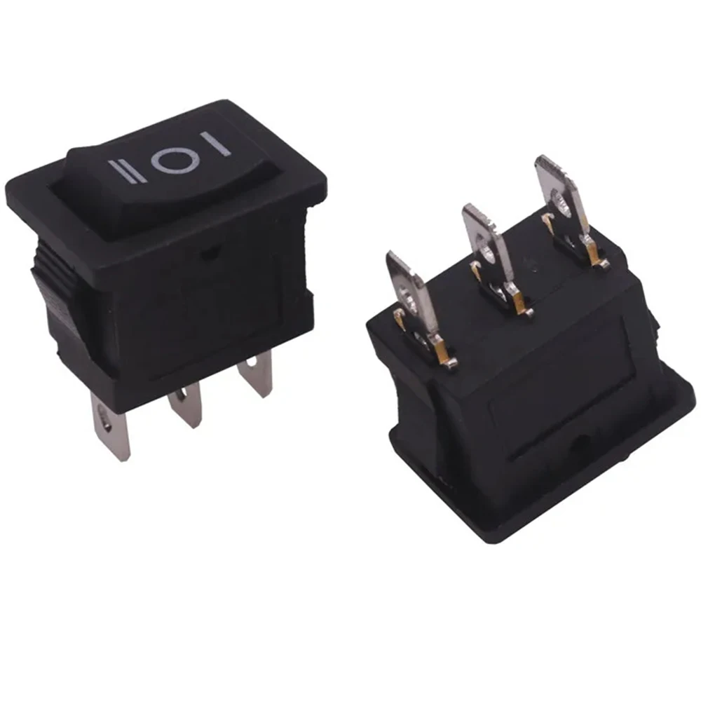 10 Pcs three speed boat type switch 20 * 15 * 25mm small button switch three foot rocker switch small household appliance switch