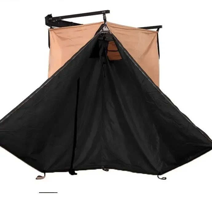 

High Quality 4x4 Off-Road Portable Outdoor Shower Tent Car Side Awnings Water Capacity 50L to 80L