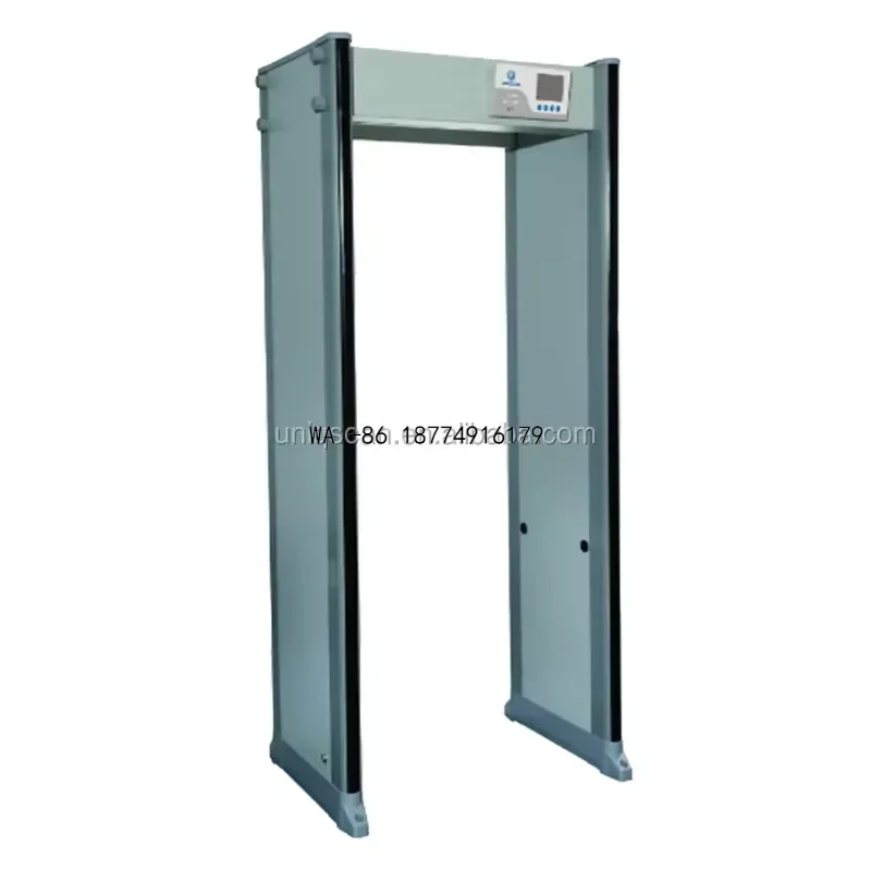wmwmnu UNIQSCAN 18 Zone Walk through Security & Protection Product Body Temperature Monitoring Security Metal Detector DoorOEM