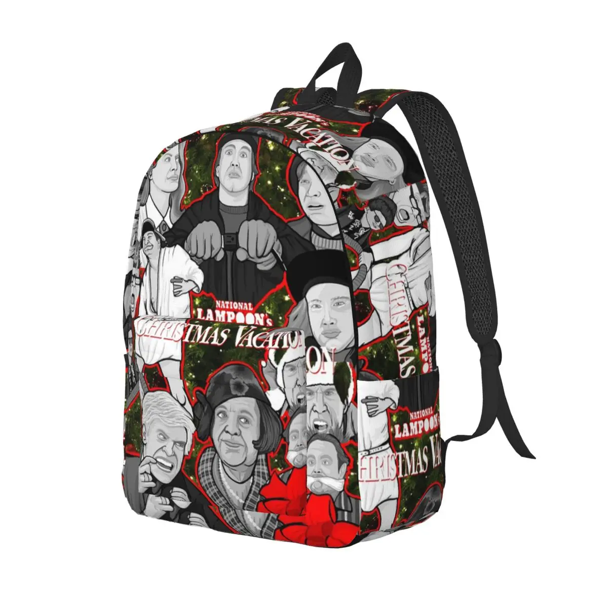 National Lampoon's Christmas Vacation Tribute Art Backpack Daypack Large Capacity BookBag School Bag Shoulder Bags for Men Women
