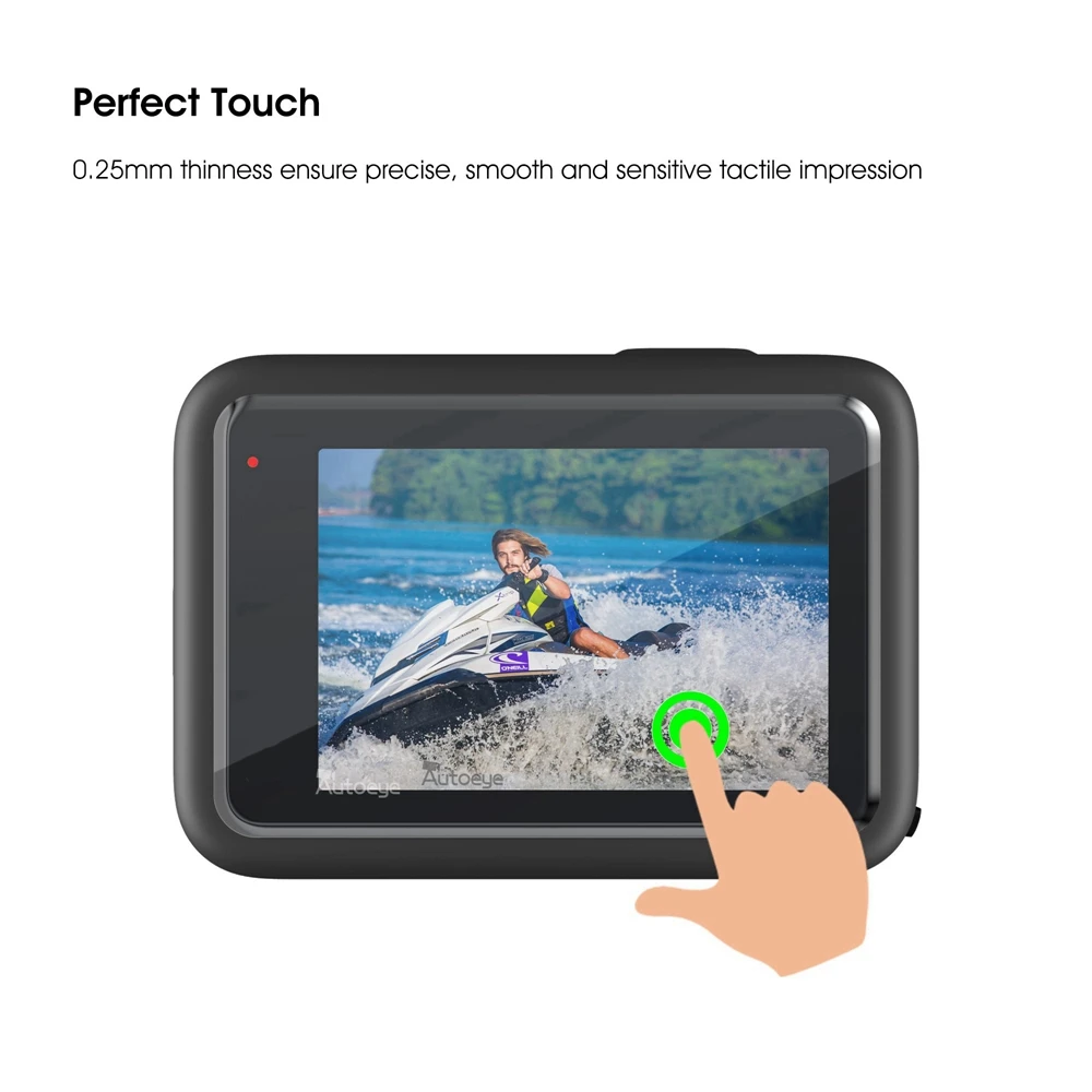 Wholesale Protetor de tela de vidro temperado capa para gopro hero 11 10 9 preto lente proteção película protetora ir pro acessórios