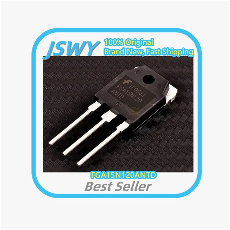 (5/50 pieces) FGA15N120ANTD FGA15N120 Direct-plug TO-3P High-power Transistor for Induction Cookers - Brand New Original