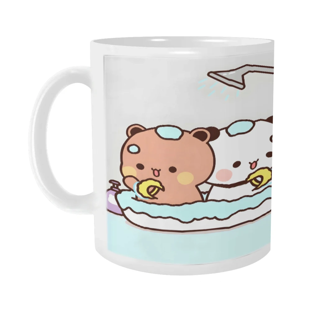 

Bubu Dudu Panda Ceramics Coffee Mugs Tea Cup Milk Cups Gifts Drinkware Coffeeware