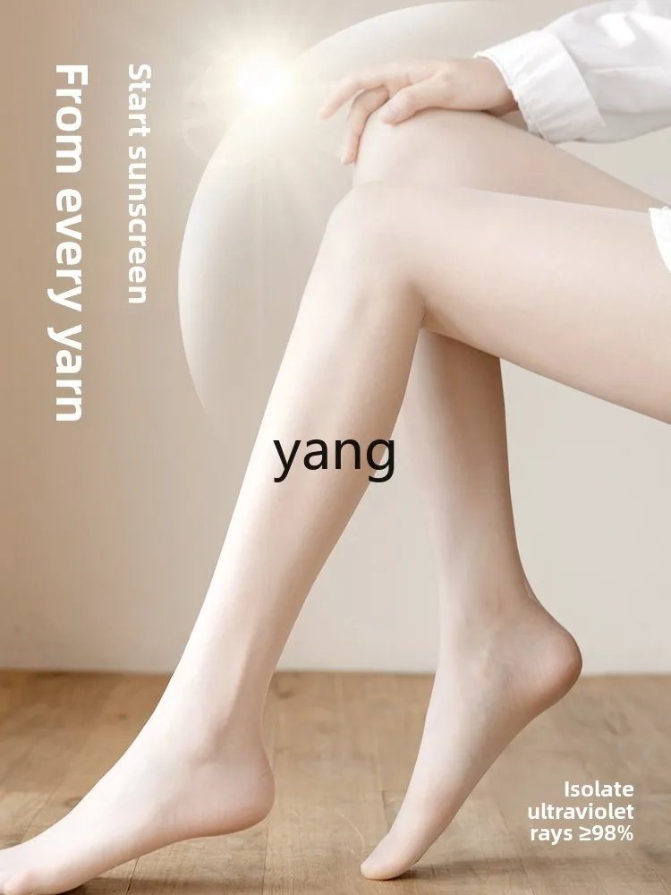 CX summer thin anti-hook silk skin bare leg artifact large size pantyhose