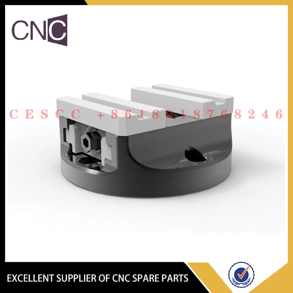 Self-centering five-axis vise 45° sawtooth CNC special-purpose synchronous motion seeking precision four-axis vise fixture