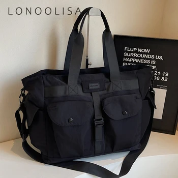 Neue Große Kapazität Schulter Umhängetasche Fitness Tasche Im Freien Casual Reise Tragetaschen Trocken Nass Trennung Handtaschen Messenger Sac
