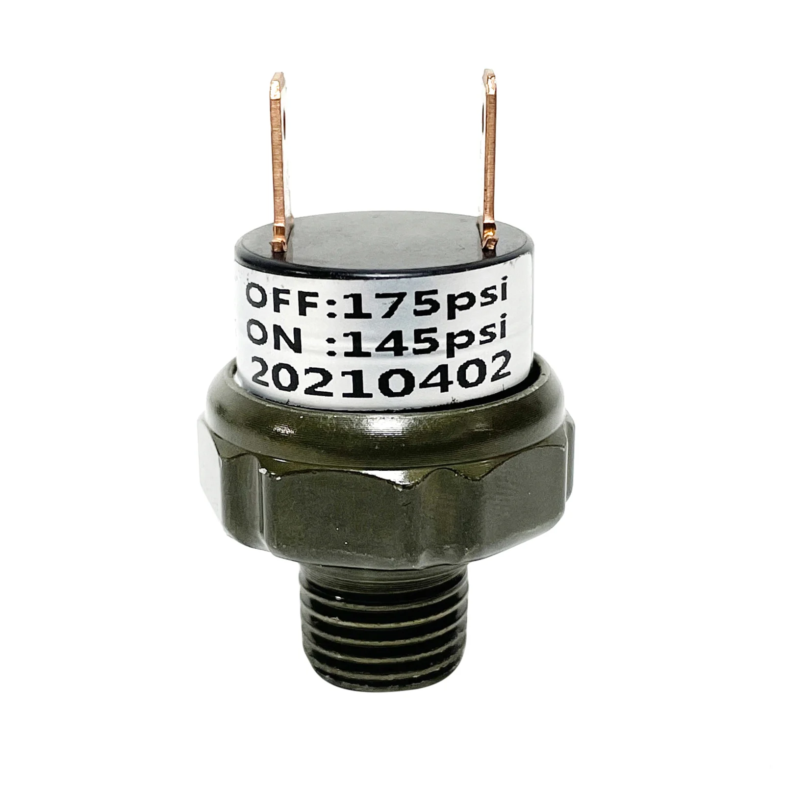 Typ montażu zbiornika wyłącznik ciśnieniowy 1/4 ''NPT 145-175psi/1/8'' NPT 70-100PSI 12/24V dla pociągu/trąbka pneumatyczna sprężarki powietrza