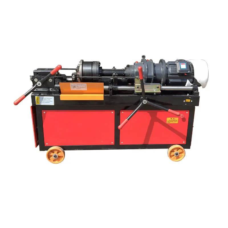Automatic Steel Bar Thread Rolling Machine Screw Rib Peeling Parallel Metal Rebar Thread Rolling Machine