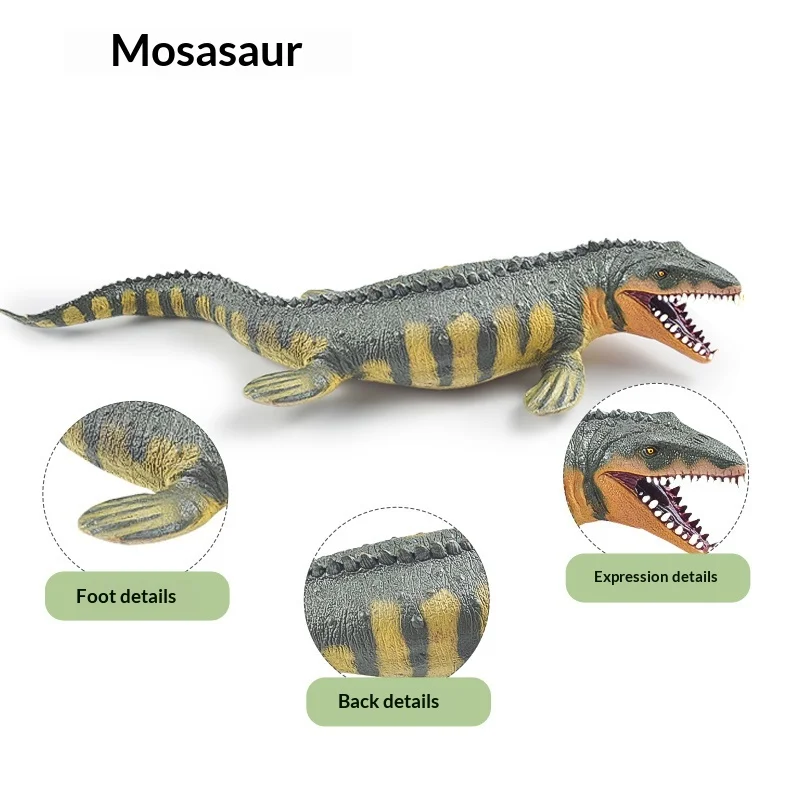 

Mosasaurus Simulated Dinosaur Toys Ocean Animal models Boys And Girls' Birthday Gifts Collect Ornaments
