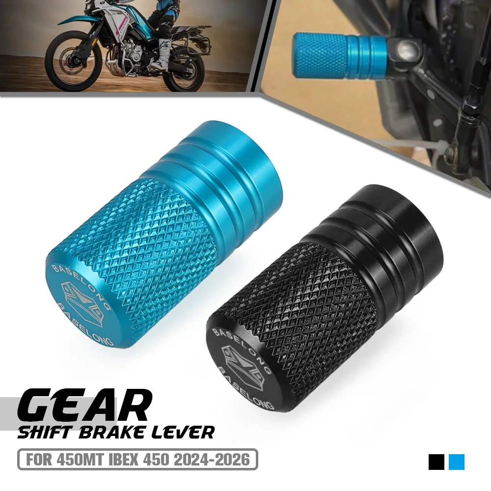 

Motorcycle Accessories Aluminium Gear And Brake Lever Enlargement Version FOR CFMOTO 450MT Ibex 450 2024-2025-2026 IBEX 450 MT