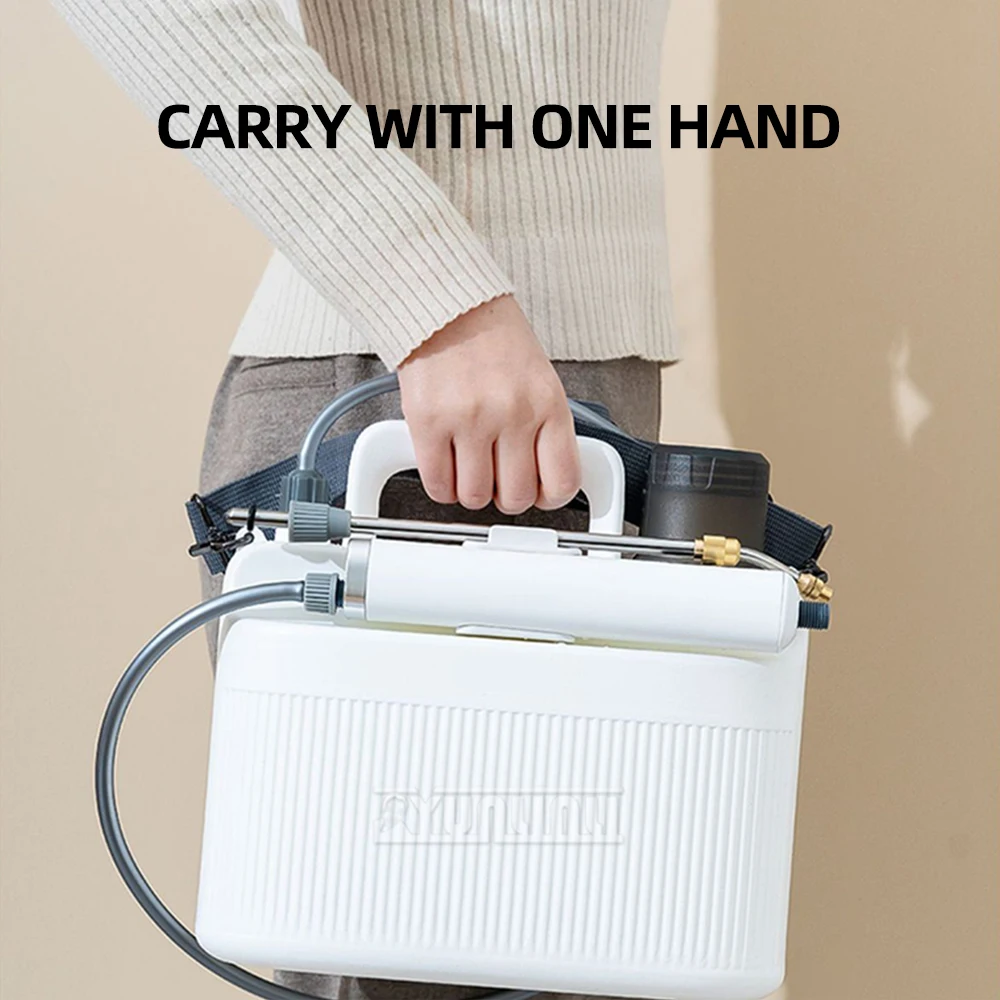 حديقة البخاخ الزهور رأس دش كهربائي سقي غلاية رذاذ الماء