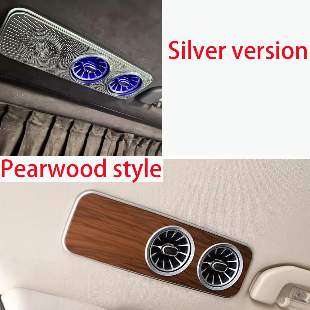Interior Roof LED Air Conditioning Turbo Vent AC Outlet Trim  For Mercedes Benz V Class EQV Vito Viano Valente Metris W447 V250