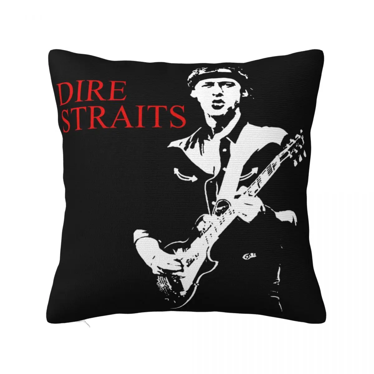 Dire Straits Mark Knopfler Mens Black Swea Size S M L Xl3Xl3Xl Pure Vintage Kawaii Pillow Case