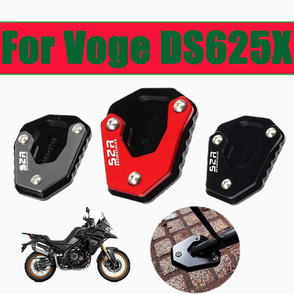 

For Voge DS625X 625DSX DSX625 625 DSX DSX 625 Motorcycle Kickstand Side Stand Enlarged Plate Support Extension Pad Accessories