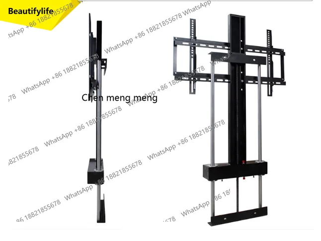 k185 37-65-75 inch TV Electric Lift Bracket Wall Mount Side Mount Universal Adjustable Height Base K185