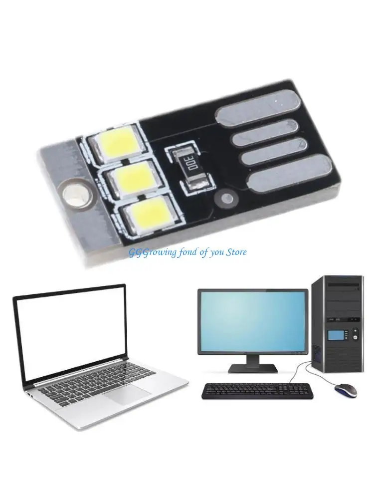 

H9EB 0,2W USB -светодиодная луковица Light для ночной карманной карты ночной лампы для ноутбука