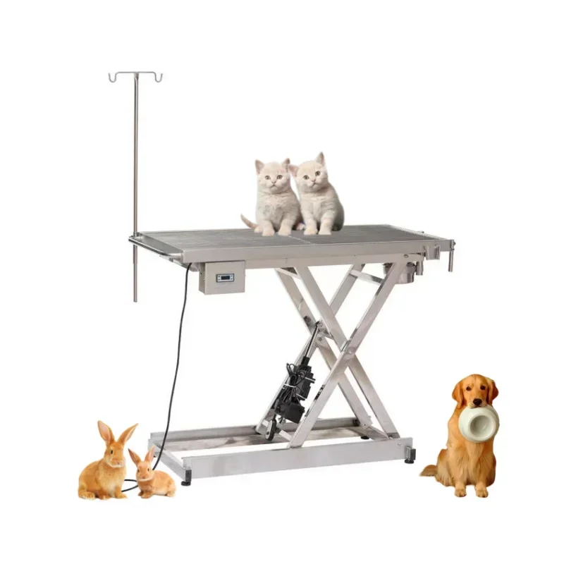 

Veterinary 304 Stainless Steel Electrical Surgical Operating Table Electric Pet Operating Table for dog cat